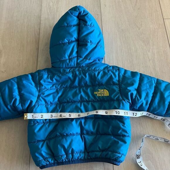 The North Face Baby Reversible Perrito Jacket Size 3 months-6 months Blue - Picture 4 of 9